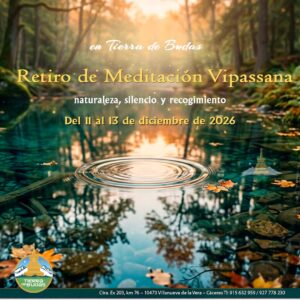Retiro de meditación Vipassana
